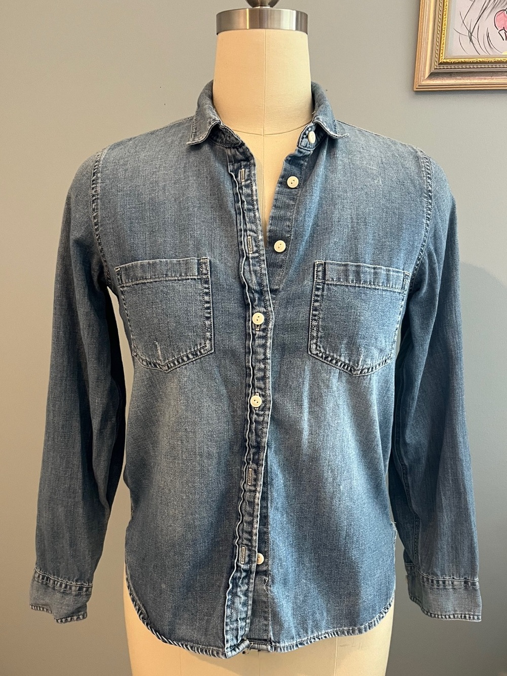J. Crew Women's Everyday Chambray Shirt
